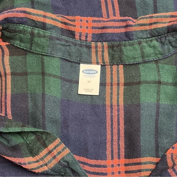 Old Navy, Plaid Pullover Shirt Dress for Women Size M - Picture 4 of 6